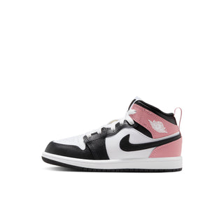 (PS) JORDAN 1 MID "WHITE/BLACK-RUST PINK" DQ8424-100