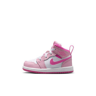 (TD) AIR JORDAN 1 MID 'PINK FOAM/PINK FOAM-CHINA ROSE-WHITE' DQ8425-601