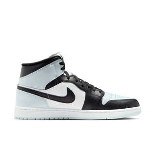 MEN'S AIR JORDAN 1 MID "BLACK/SQUADRON BLUE-AURA" DQ8426-002