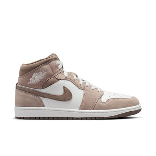 MEN'S AIR JORDAN 1 MID "ENIGMA STONE/OLIVE GREY-SUMMIT WHITE" DQ8426-003