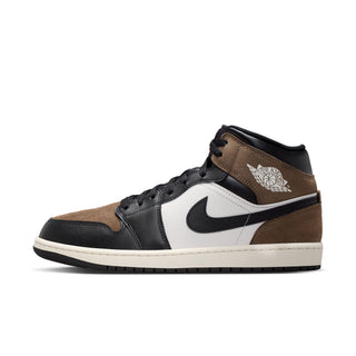 MEN'S AIR JORDAN 1 MID "BLACK/PHANTOM-PALOMINO" DQ8426-007