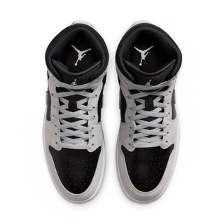 MEN'S AIR JORDAN 1 MID "LT SMOKE GREY/WHITE-BLACK" DQ8426-008