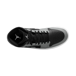 MEN'S AIR JORDAN 1 MID "LT SMOKE GREY/WHITE-BLACK" DQ8426-008