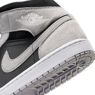 MEN'S AIR JORDAN 1 MID "LT SMOKE GREY/WHITE-BLACK" DQ8426-008