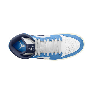 MEN'S AIR JORDAN 1 MID "UNIVERSITY BLUE/MIDNIGHT NAVY" DQ8426-405