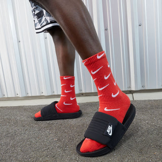 MEN'S NIKE OFFCOURT ADJUST SLIDES "BLACK/WHITE" DQ9624-001