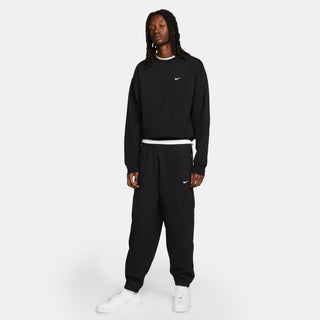 MEN'S NIKE SOLO SWOOSH FLEECE TROUSERS "BLACK/WHITE" DX1364-010