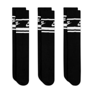 Chaussettes Nike Sportswear Everyday Essential Crew (3 paires) Noir/Blanc DX5089-010