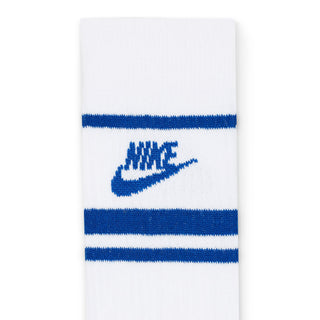 NIKE EVERYDAY ESSENTIAL CREW SOCKS (3 PAIRS) 'WHITE/BLUE' DX5089-105