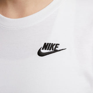 WOMEN'S NIKE SPORTSWEAR CLUB ESSENTIALS T-SHIRT "WHITE/BLACK" DX7902-100