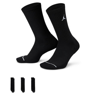 JORDAN EVERYDAY CREW SOCK 3 PACK 'BLACK' DX9632-010