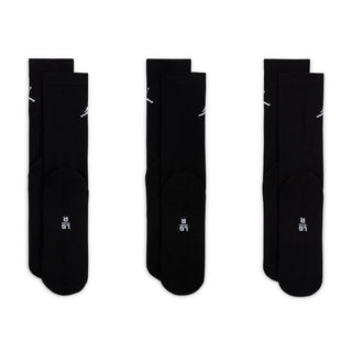 JORDAN EVERYDAY CREW SOCK 3 PACK 'BLACK' DX9632-010