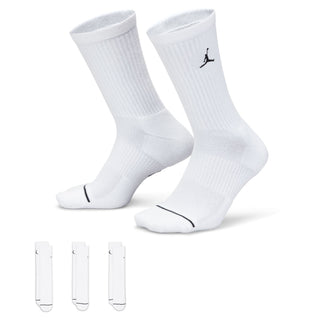 AIR JORDAN 3 PACK SOCKS 'WHITE' DX9632-100