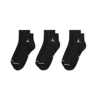 Lot de 3 paires de chaussettes Air Jordan 3/4 cheville Noir DX9655-010