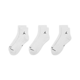 Lot de 3 paires de chaussettes Air Jordan Cushion Ankle Socks Blanc DX9656 100