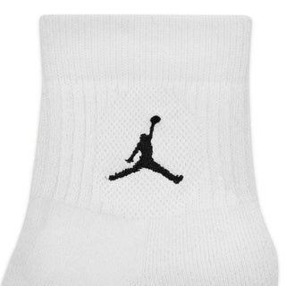 Lot de 3 paires de chaussettes Air Jordan 3/4 cheville Blanc DX9655-100