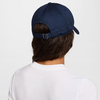 NIKE CLUB CAP "OBSIDIAN/WHITE" FB5368-451
