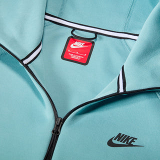 MEN'S NIKE TECH FLEECE JACKET 'DENIM TURQUOISE/BLACK' FB7921-464