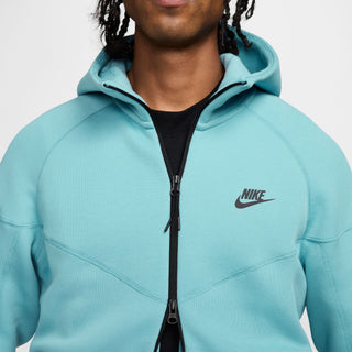 MEN'S NIKE TECH FLEECE JACKET 'DENIM TURQUOISE/BLACK' FB7921-464