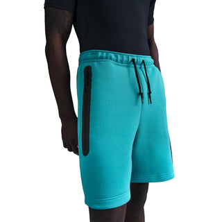 MEN'S NIKE SPORTSWEAR TECH FLEECE SHORTS "DUSTY CACTUS/BLACK" FB8171-345