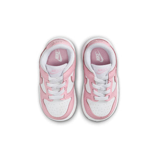 (TD) NIKE DUNK LOW "WHITE/MED SOFT PINK" FB9107-125