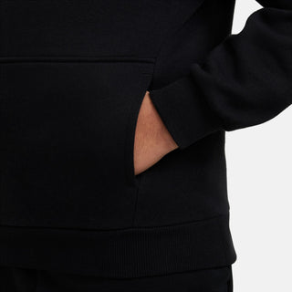 KIDS NIKE CLUB FLEECE PULLOVER HOODIE "BLACK/WHITE" FD3000-010