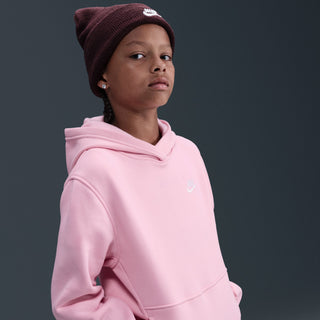 KID'S NIKE CLUB FLEECE PULLOVER HOODIE "PINK" FD3000-690