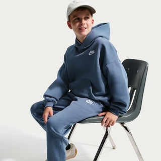 KID'S NIKE SPORTWEAR CLUB FLEECE DEFUSED PANT BLUE/WHITE FD3008-491