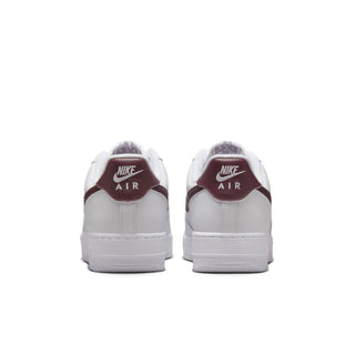 NIKE AIR FORCE 1 LOW '07 "BLANC BOURGOGNE" FJ4146-112 POUR HOMMES