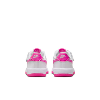 NIKE PS AIR FORCE 1 BASSE EASYON "BLANC LASER FUCHSIA" FN0237-102
