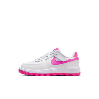 NIKE PS AIR FORCE 1 BASSE EASYON "BLANC LASER FUCHSIA" FN0237-102