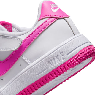 NIKE PS AIR FORCE 1 BASSE EASYON "BLANC LASER FUCHSIA" FN0237-102
