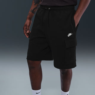 MEN'S NIKE CLUB FLEECE CARGO SHORTS "BLACK" FN3525-010