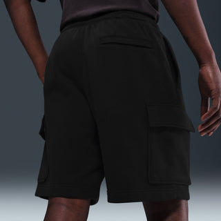 MEN'S NIKE CLUB FLEECE CARGO SHORTS "BLACK" FN3525-010