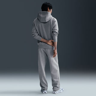 MEN'S NIKE CLUB FLEECE TROUSERS OPEN HEM "LIGHT SMOKE GREY" FN3730-063