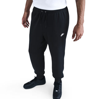 MEN'S NIKE CLUB JOGGERS " BLACK/BLACK/WHITE" FN3787-010