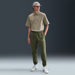 MEN'S NIKE CLUB BRUSHED FLEECE PANTS 'MEDIUM OLIVE' FN3808-222