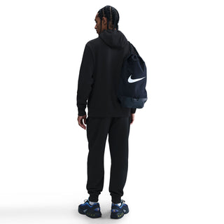 MEN'S NIKE CLUB FLEECE PULL-OVER HOODIE "BLACK/WHITE" FN3859-010