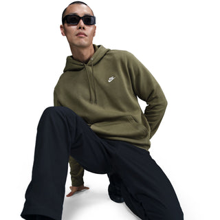 MEN'S NIKE CLUB FLEECE PULLOVER HOODIE "OLIVE" FN3859-222