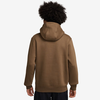 MEN'S NIKE CLUB FLEECE PULLOVER HOODIE "BROWN" FN3859-235
