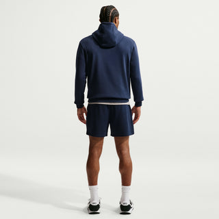 MEN NIKE CLUB PULLOVER FLEECE HOODIE NAVY FN3859-451