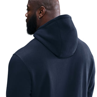 MEN NIKE CLUB PULLOVER FLEECE HOODIE NAVY FN3859-451
