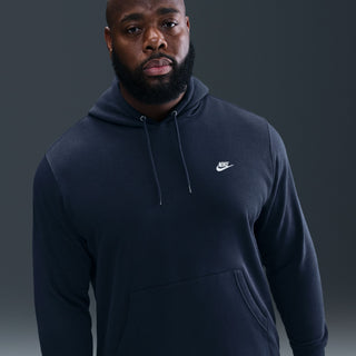 MEN NIKE CLUB PULLOVER FLEECE HOODIE NAVY FN3859-451