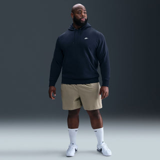 MEN NIKE CLUB PULLOVER FLEECE HOODIE NAVY FN3859-451