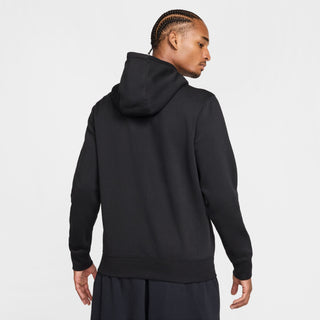 MEN'S NIKE CLUB FLEECE FULL-ZIP HOODIE "BLACK/WHITE" FN3861-010