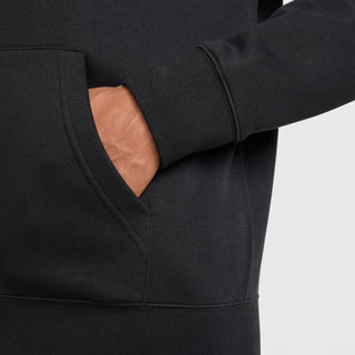 MEN'S NIKE CLUB FLEECE FULL-ZIP HOODIE "BLACK/WHITE" FN3861-010