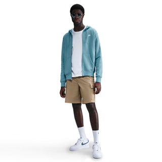 MEN'S NIKE CLUB FLEECE FULL-ZIP HOODIE "TURQUOISE" FN3861-464