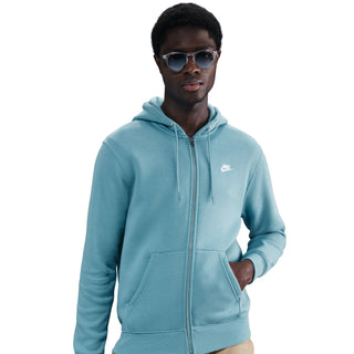 MEN'S NIKE CLUB FLEECE FULL-ZIP HOODIE "TURQUOISE" FN3861-464