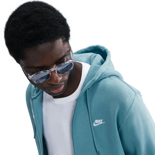 MEN'S NIKE CLUB FLEECE FULL-ZIP HOODIE "TURQUOISE" FN3861-464