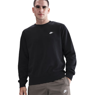 MEN'S NIKE CLUB FLEECE CREW 'BLACK' FN3886-010